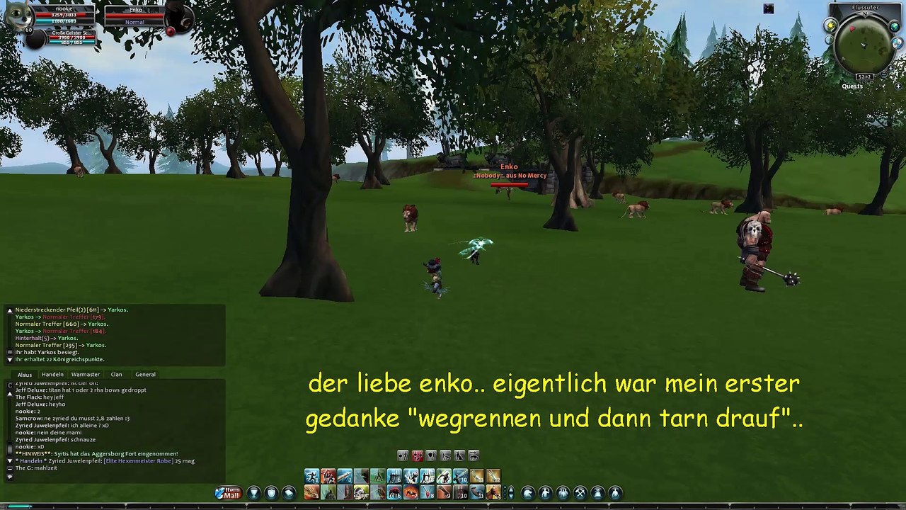 champions of regnum - nookie (jäger/hunter) - gameplay #3