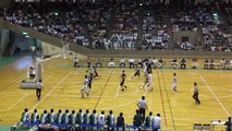 実践学園vs國學院久我山(3Q)高校バスケ 2013 東京都インターハイ予選3日目