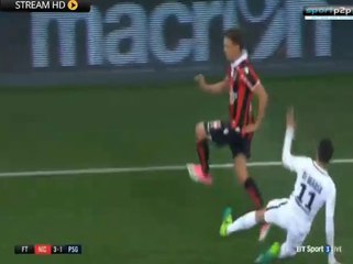 Angel Di María Red Card HD - Nice 3-1 PSG 30.04.2017