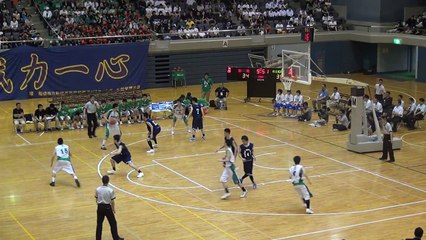 市立船橋 高校バスケ男子 2013関東大会決勝フィールドゴールシーン