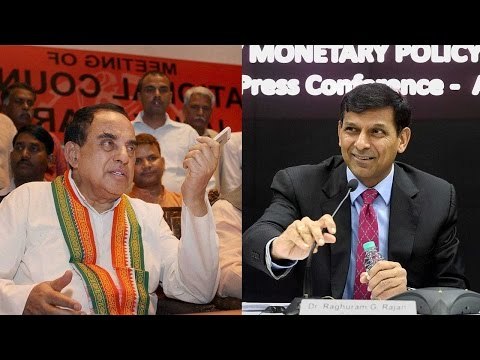 Subramanian Swmay demands Raghuram Rajan's ouster if rates not cut