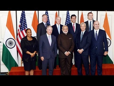 PM Modi dines with Fortune 500 CEOs in New York
