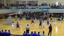 昭和学院vs東京成徳(OT)高校バスケ 2013 関東新人戦女子決勝