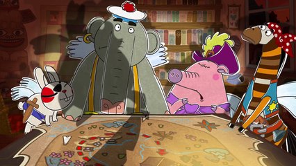 Добрый мультик для детей | Летающие звери - Сокровище