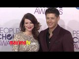 Jensen Ackles and Pregnant Daneel Harris People's Choice Awards 2013 Red Carpet Arrivals