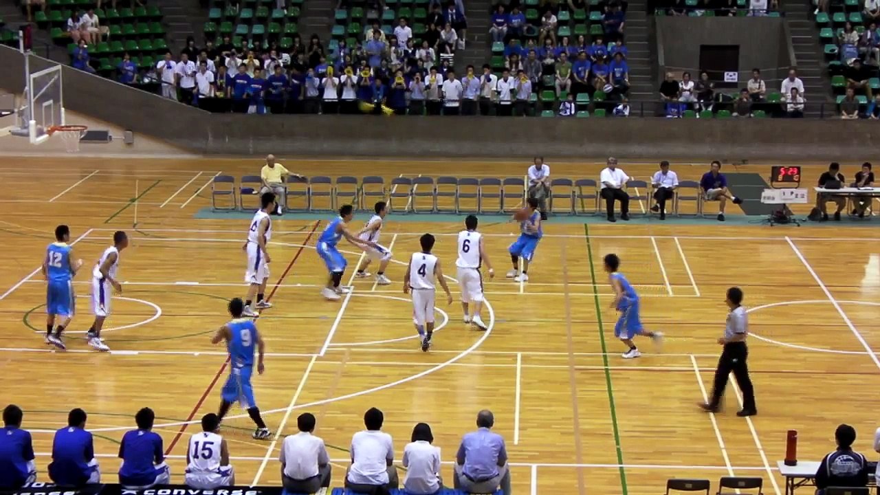 成立学園vs世田谷学園(1Q4Q) 高校バスケ 2012インターハイ東京予選5位決定戦