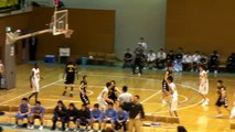 福岡第一vs延岡学園(1Q)高校バスケ 「KAZU CUP 2012」決勝