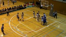 尽誠学園vs山形南(4Q)高校バスケ 「KAZU CUP 2012」順位決定予備選