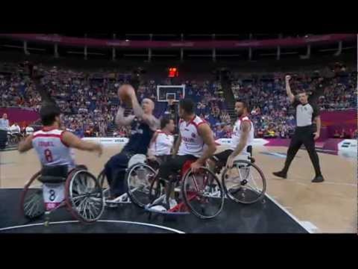 ⁣Wheelchair Basketball - Men's Quarter-Final - TUR versus GBR - London 2012 Paralympic Games