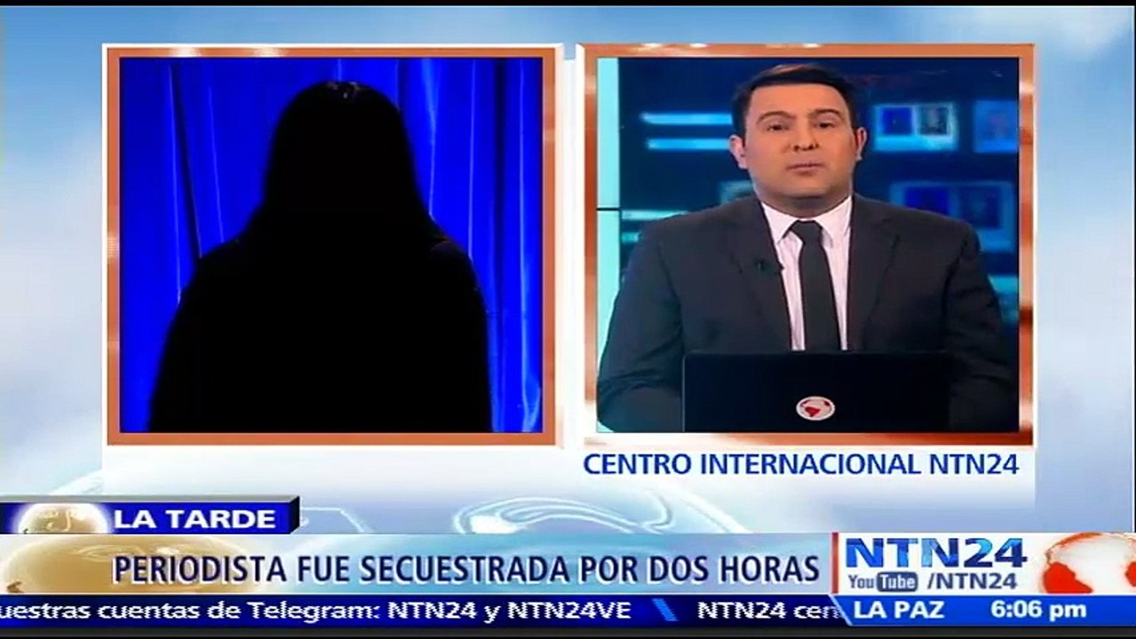 “Me apuntaron con un revolver para que hablara”: Reportera venezolana que fue secuestrada por colectivos chavistas en Caracas