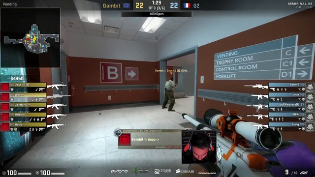 CSGO: G2.kennyS AWP 4k