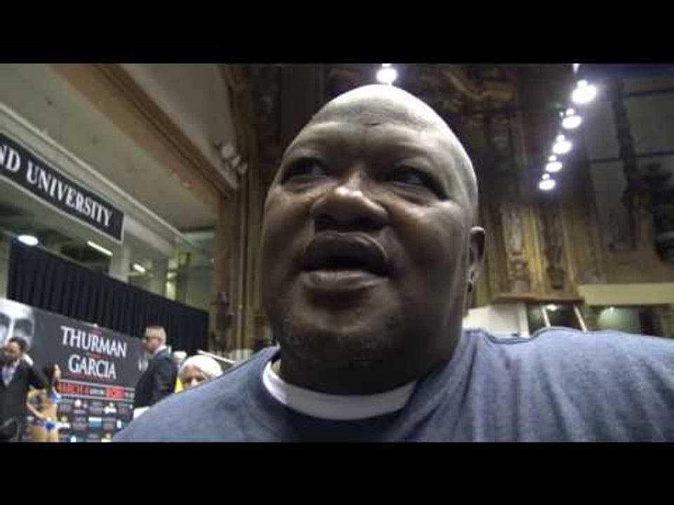 keith thurman sr on garcia vs thurman EsNews Boxing