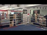 Andre Berto And Brandon Rios Working Out - esnews  boxing
