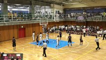 國學院大久我山vs保善(Q4)高校バスケ 2016 東京都インターハイ予選決勝リーグ3日目