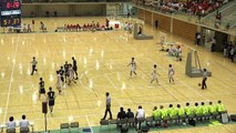 北陸学院vs帝京長岡(Q4)高校バスケ 2016 北信越大会準決勝