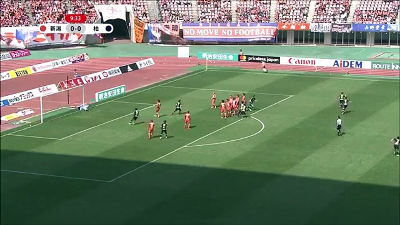 Niigata 0:1 Kashiwa (Japanese J League. 30 April 2017)
