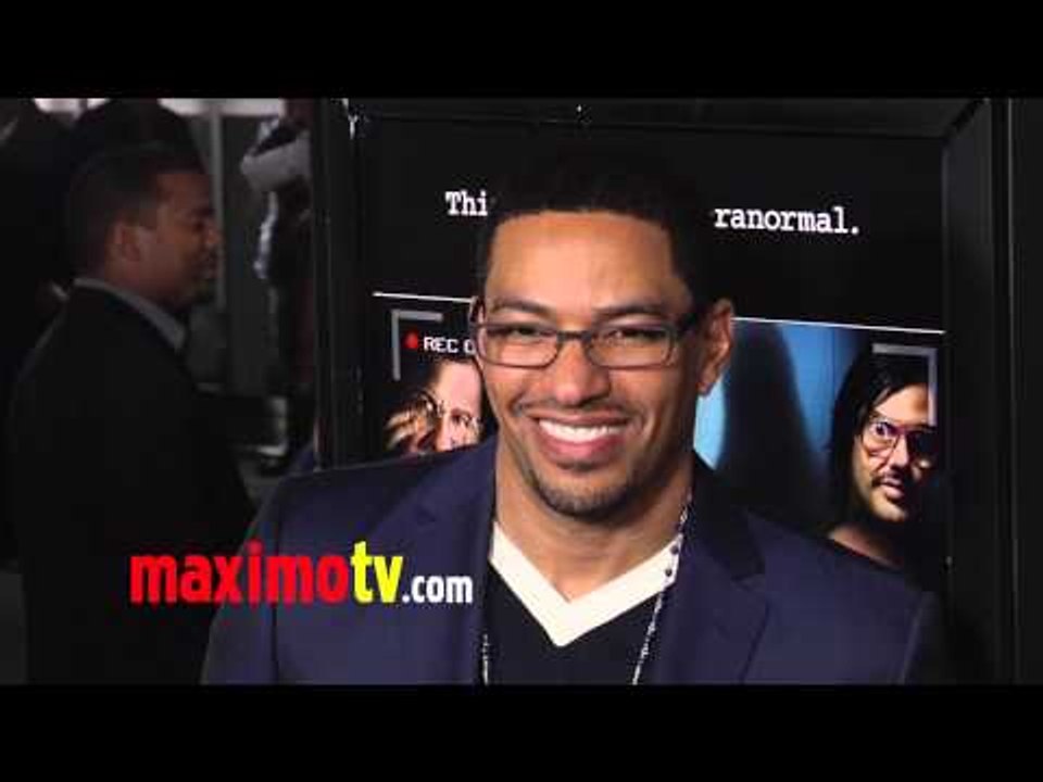 Laz Alonso "A Haunted House" Premiere Red Carpet ARRIVALS January 2013