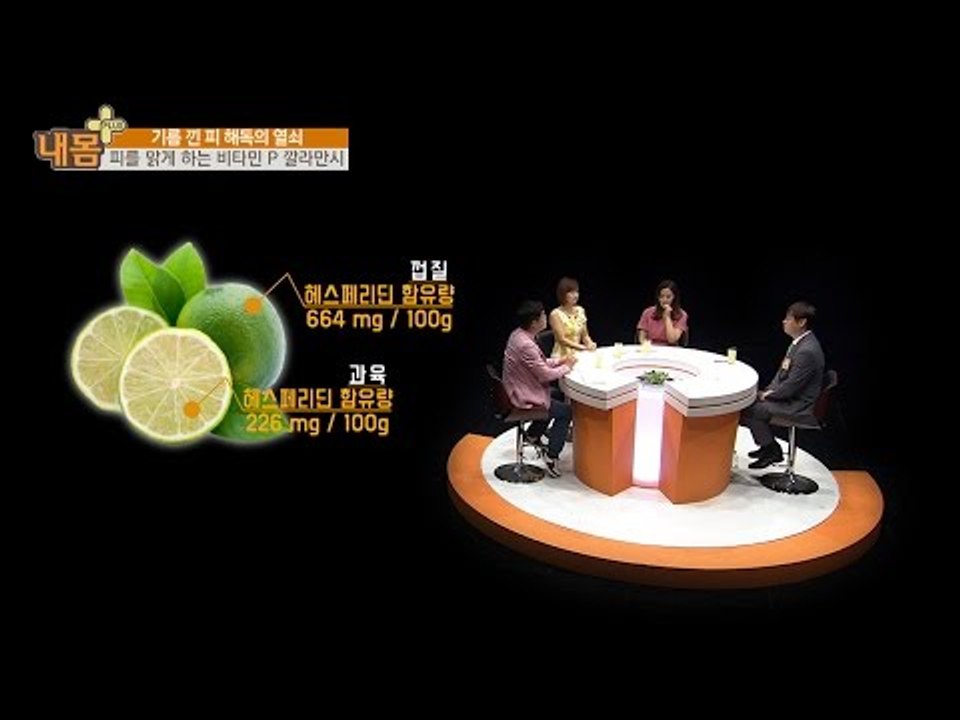 깔라만시가 피 해독에 효과가 있을까? [내 몸 플러스] 20회 20160821
