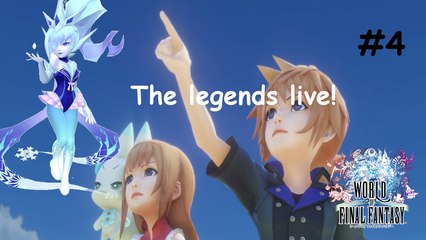 The living legends Shiva, Ramuh, and Ifrit! World of Final Fantasy #4