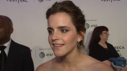 Emma Watson Talks About "Super Power" of Social Media At Premiere