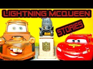 Pixar Cars All About Lightning with Mater and a Sponser for Stanley from Cars Comics Treasury