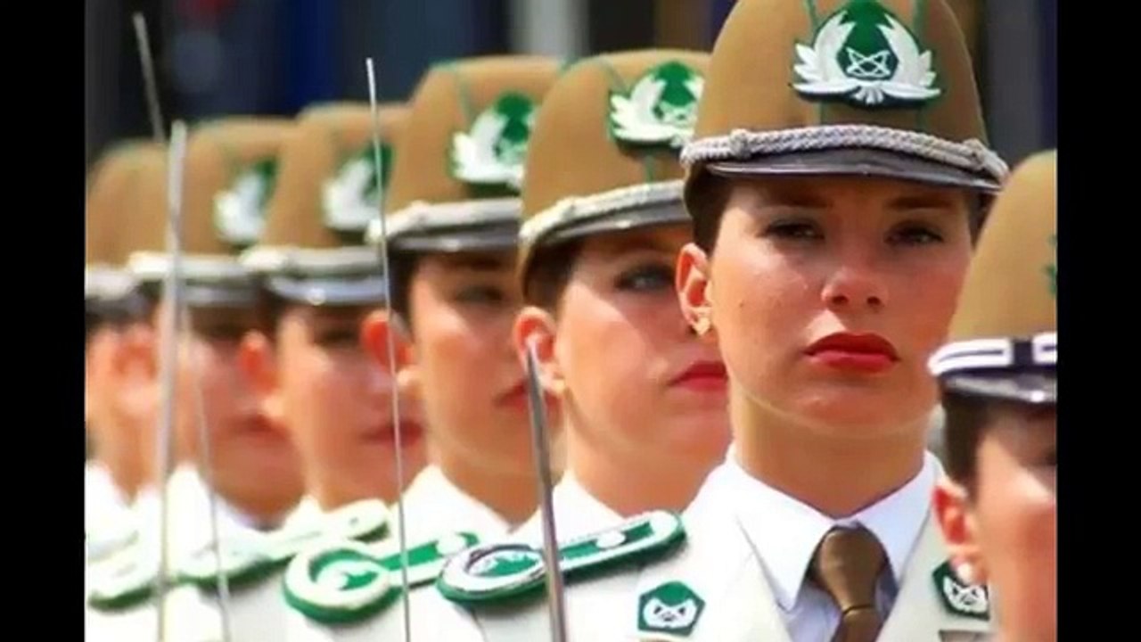 As mais belas militares do mundo.  2017
