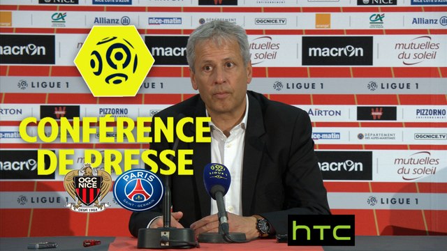 Conférence de presse OGC Nice - Paris Saint-Germain (3-1) : Lucien FAVRE (OGCN) - Unai EMERY (PARIS) - Ligue 1 / 2016-17