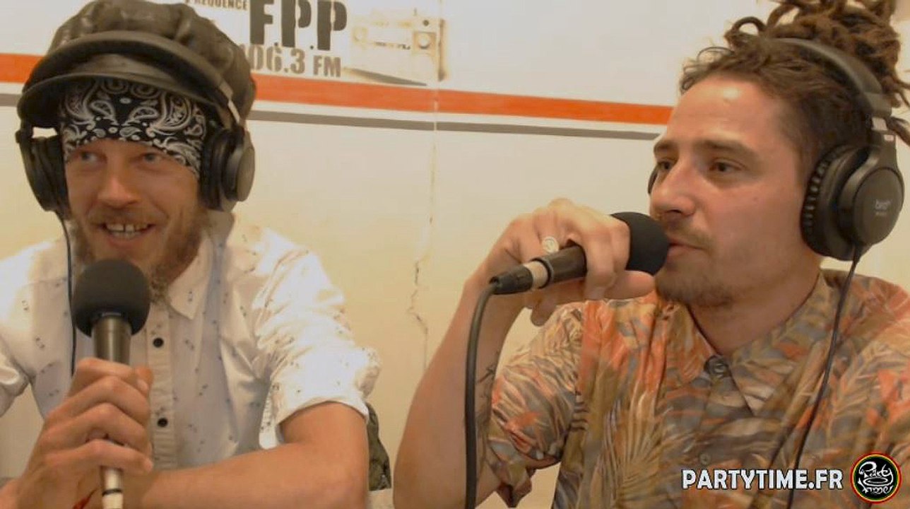 Atomic Spliff et Irie Jahzz at Party Time Reggae Radio show - 30 AVRIL 2017