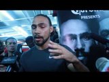 Keith Thurman shares why hes not afraid to lose his 0!