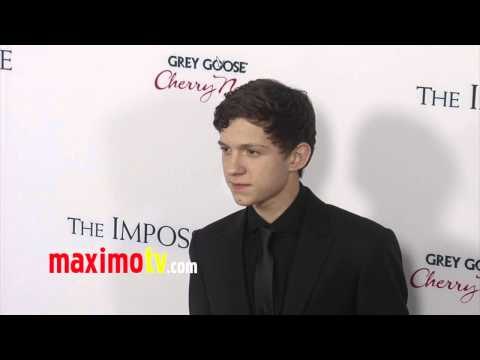 Tom Holland The Impossible Premiere Red Carpet Arrivals