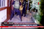 Alquiler clandestino de armas: delincuentes eran entrenados en bases militares