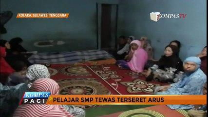 Pelajar SMP Tewas Terseret Arus