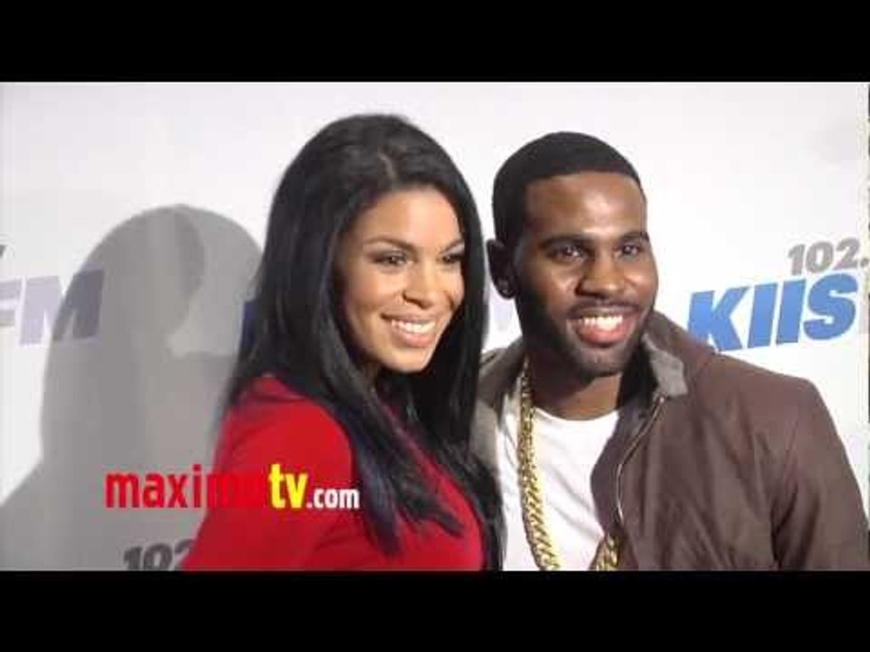 Jordin Sparks and Jason Derulo KIIS-FM's Jingle Ball 2012 Arrivals
