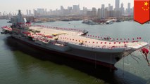 Cina membuat kapal induk buatan mereka sendiri - Tomonews