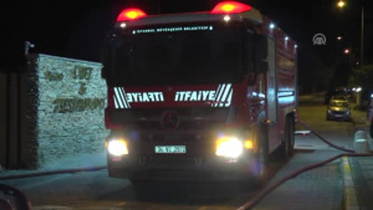 Restoranda Yangın - Istanbul
