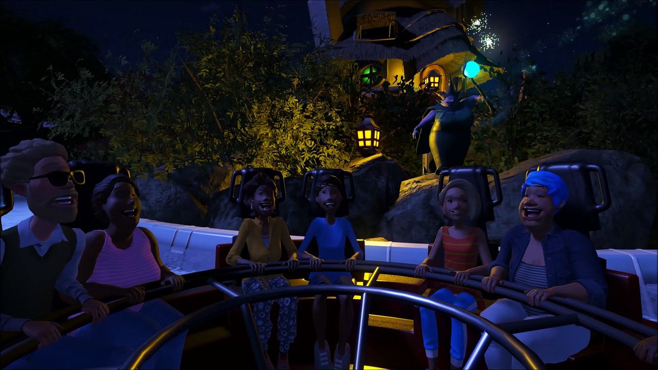 魔女の森・夜（Planetcoaster）