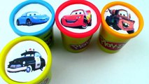 Rainbow Learning Colors DISNEY CARS Playdoh Cans Surprise DisneyCars Clay Modelling-vahGUtsn-