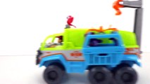 PAW PATROL JUNGLE RESCUE PAW TERRAIN VEHICLE - RYDER SAVES CHASE AND ZUMA FROM MANDY-dkX1DEmK