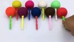 Learn Colors & Number From One To Nine Play Dough Lollipops  Animal Vehicles Molds Fun for Kids-qYb9uOc6I