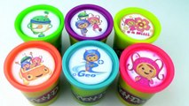 Best Learning Colors Videos for Children TEAM UMIZOOMI, MOANA, TROLLS Playdoh Cans Surprise Toys-jAAok0I