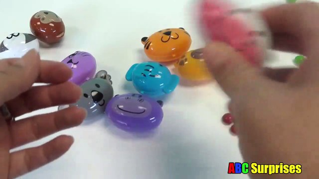 Best Learning Video for Kids Learn COLORS Learn Animals Easter Egg Surprise Skittles Candy ABC-chkBDQG
