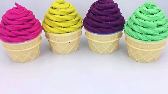 Baby Doll Kinder Joy Ice Cream Cups Surprise Toys Doraemon PJ Mask Fun & Learn Colors for Kids-c5uK1h