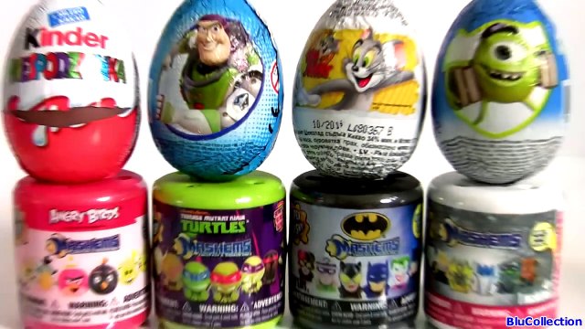 MASHEMS Toys Batman Joker Transformers Kinder Cars Toy Story Woody Monsters Inc. Huevos Sorpresa-Rnr0n