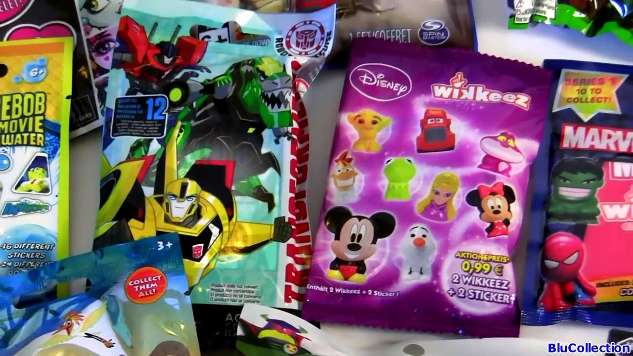 Blind Bags Collection Mashems Toy Story SpongeBob MLP Miles from Tomorrow Marvel Disney Wikkeez-g01-EOz