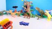 Jurassic World Dinosaur Toys Shooting CHALLENGE _ Dino Bots Robot Blaster Gun Toy Review-TSOrP