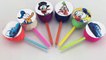 Play Doh Lollipop Smiley Surprise Toys Mickey Mouse, Donald Duck, Pluto Learn Colours for Kids-fk1