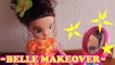 PRINCESS BELLE Beauty & the Beast MAKEOVER DRESS UP Make Up Hair Disney Movie Toys-uc5ozF