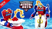 NEW TRANSFORMERS RESCUE BOTS EPISODE OPTIMUS PRIME HIGH TIDE TRANSFORMING AUTOBOTS TOYS-el