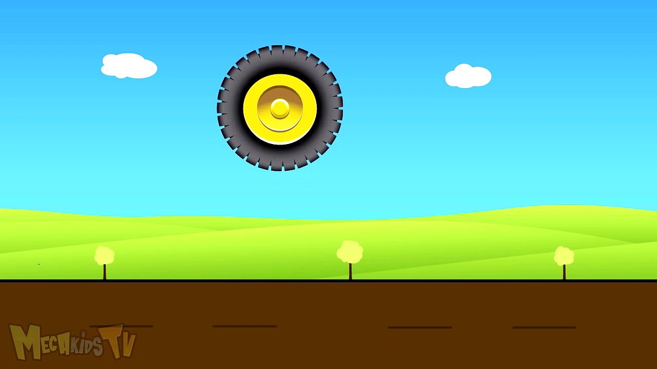 Bulldozer And Construction Truck - Trucks For Kids - Children Cartoon-F-Z