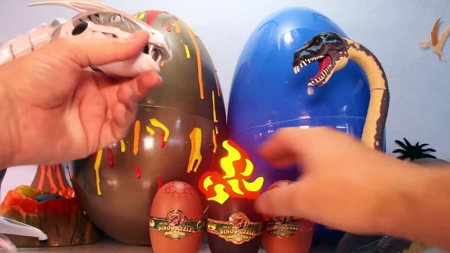 Giant DINOSAUR TOYS Surprise Eggs GIANT VOLCANO EGG Full of Dinosaurs, Dinosaur Toys-6jtjm